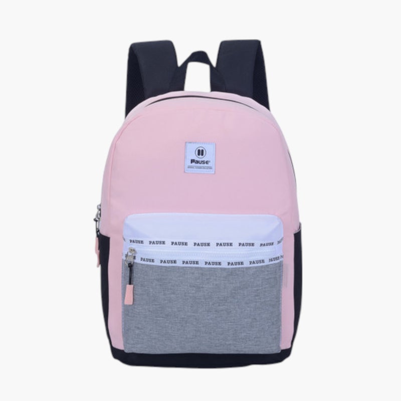 PAUSE Colourblock School Backpack for Kids - Image 1